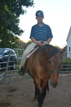Ron on a Horse