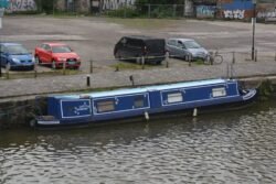A Canal Boat in Bristol