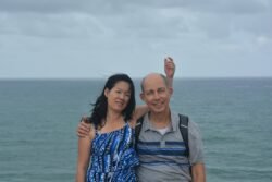 Ron and Winnie at Castillo de San Cristobel, San Juan, Puerto Rico