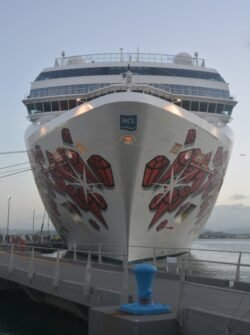 Bow View of the "Norwegian Gem"