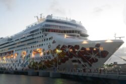 View of the Cruise Ship "Norwegian Gem"