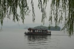A Tour Boat on West Lake, Hangzhou, China