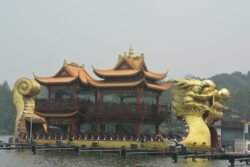 Dragon Boat on West lake, Hangzhou, China