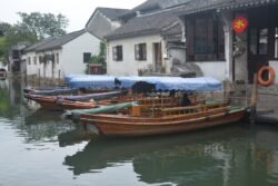 Canal Boat of Zhouzhuang China