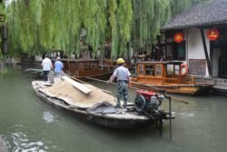 Working Boat of Zhouzhuang China