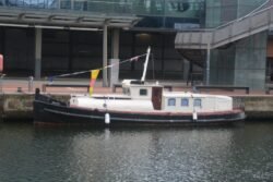 A Sleek Workboat in Bremerhaven, Germany