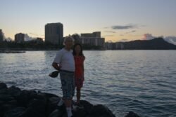 Ron and Winnie in Waikiki