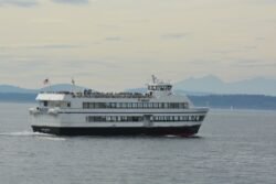 Argosy Lines Tour Boat in Elliot Bay, Seattle
