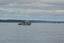 An Aluminum Research Boat on Puget Sound