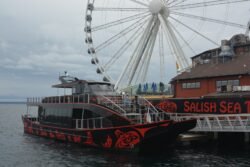 Catamaran Tour boat Orca at Pier 55