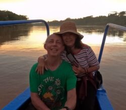 Sunset on the Tambopata River