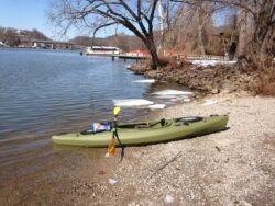 Late Winter Kayak Run