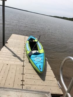 Maiden Launch of A New Kayak