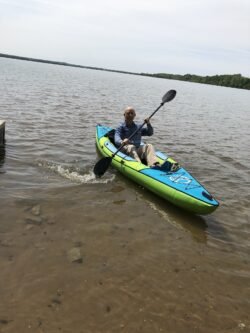 Maiden Launch of A New Kayak