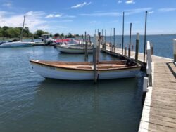 A Lovely Fishing Skiff on Long Island New York