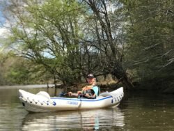 Ron Paddling in Nemo