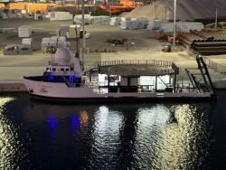 SpaceX Dragon Capsule Recovery Vessel Shannon