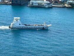 Work Boat in Freeport, The Bahamas