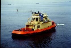 Harbor Tug In San Diego Bay