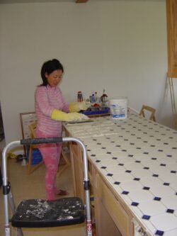 Building The Kitchen Countertops