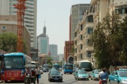 A City Street in Tianjin, China