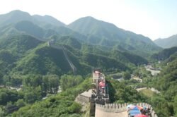 Along the Great wall
