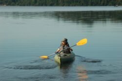 Winnie Out on the Water