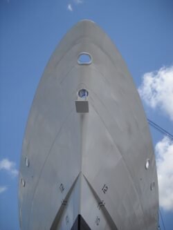 Looking Up at the USCG Webber