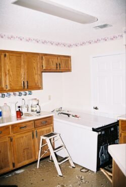 Flooded Refridgerator After Hurricane Katrina