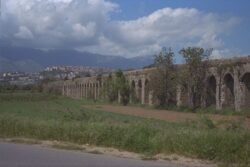 Roman Acqueduct outside of Lago di Patria