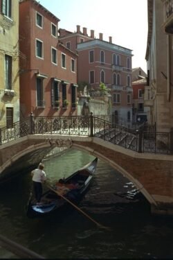 A Canale bridge in Venice