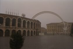 The Roman Ampitheater Decorated for Celebrating 1993