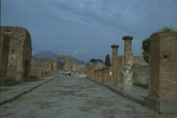 The Main Street of Ancient Pompeii