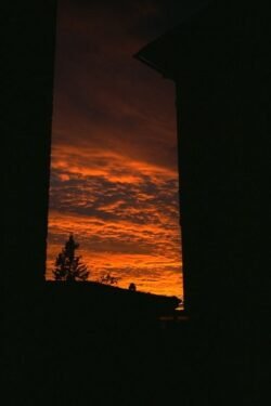 Sunset Over Assissi