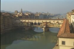 The "Gold Bridge" of Florence