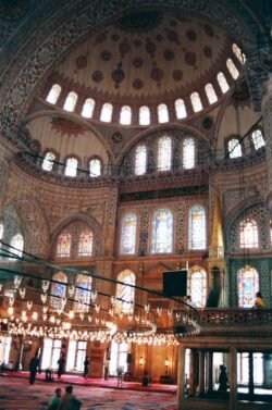 Inside the Blue Mosque