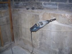 Waterproofing - Drilling Drain Holes