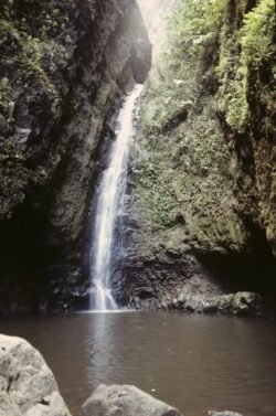 Sacred Falls in Oahu, Hawaii