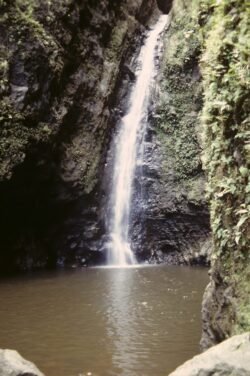 Sacred Falls in Oahu, Hawaii