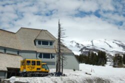 Snow Cat At the Mt Hood Ski Lodge, Oregon
