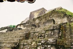 Close-up of the Mayan Temple, Belize