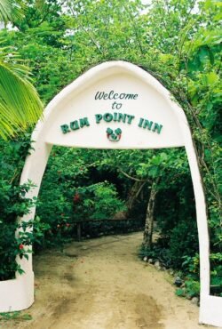 Entrance to Rum Point Inn