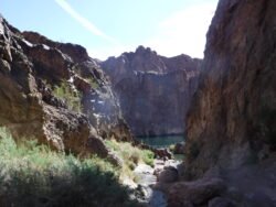 Gold Strike Canyon From the Hot Springs Pool