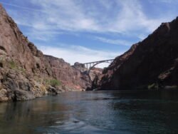 Looking Back at Hoover Dam