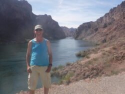 Ron At The Gauger's Homesite