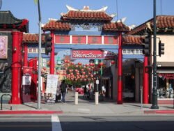 Gateway To The Los Angeles Chinatown
