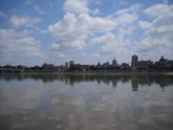 Skyline of Harrisburg Pennsylvania