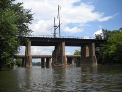 Going Downstream Under A Bridge