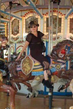 Riding The Carousel At King's Dominion