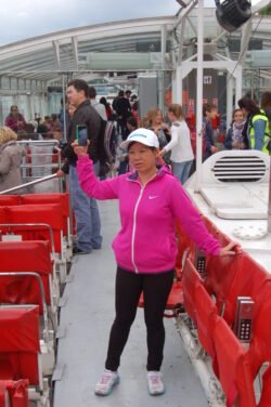 Winnie On The Tour Boat